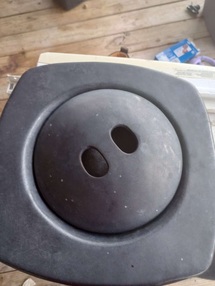 vintage outdoor ashtray