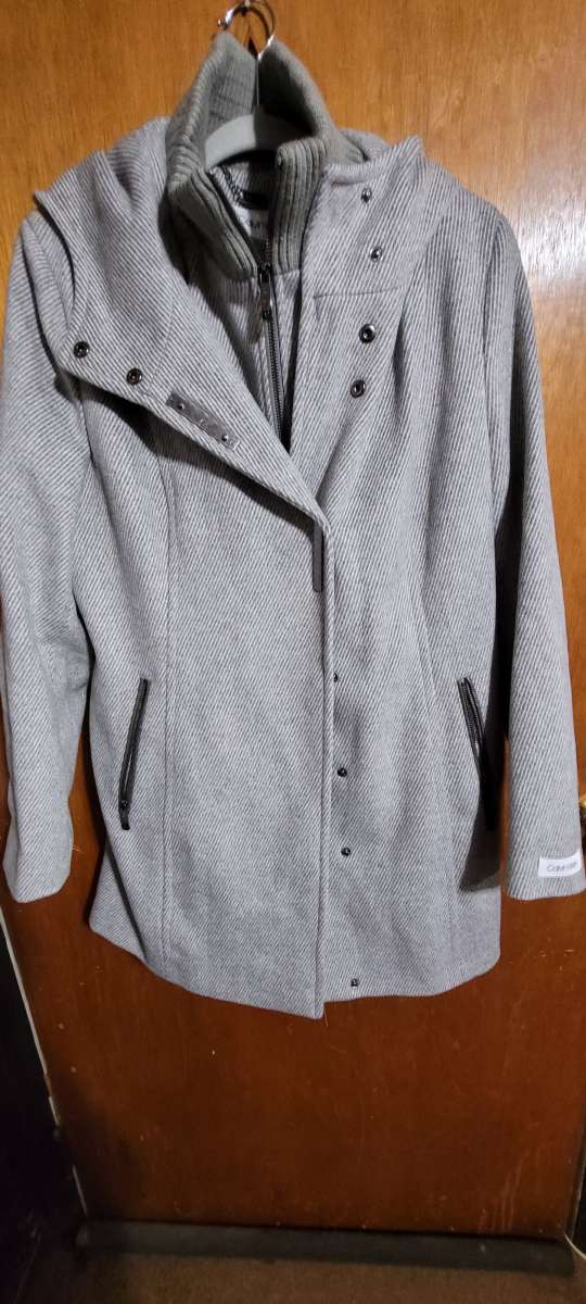 large calvin klein winter coat