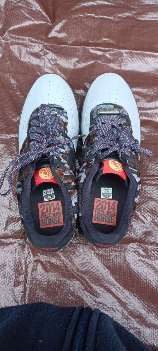 Nike AF1 2014 Year Of the Horse sz 10