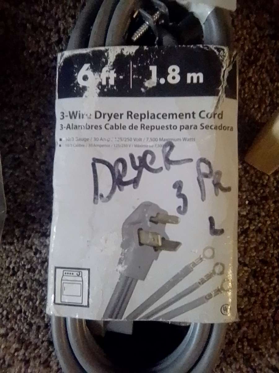 dryer cords