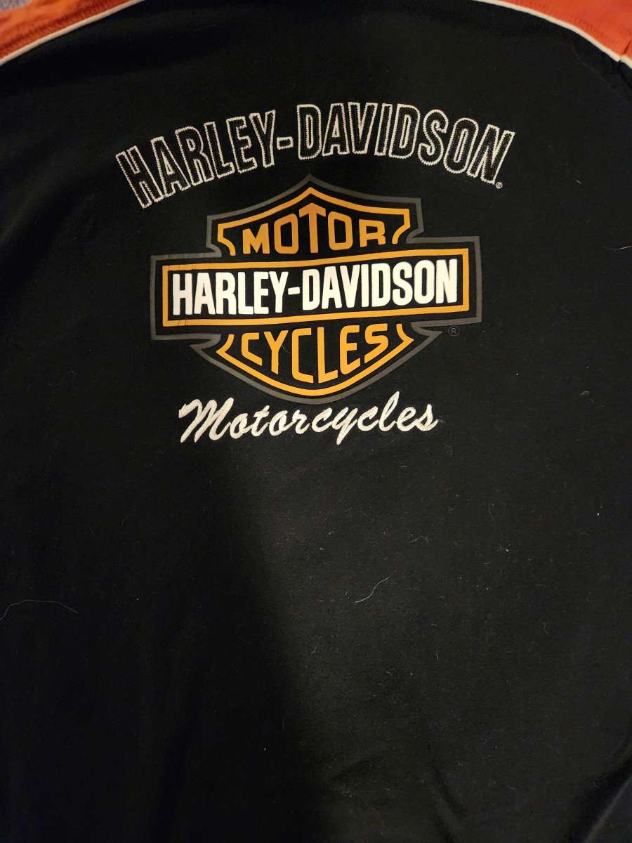 Harley Davidson used Womans long sleeve 2xl Racers shirt