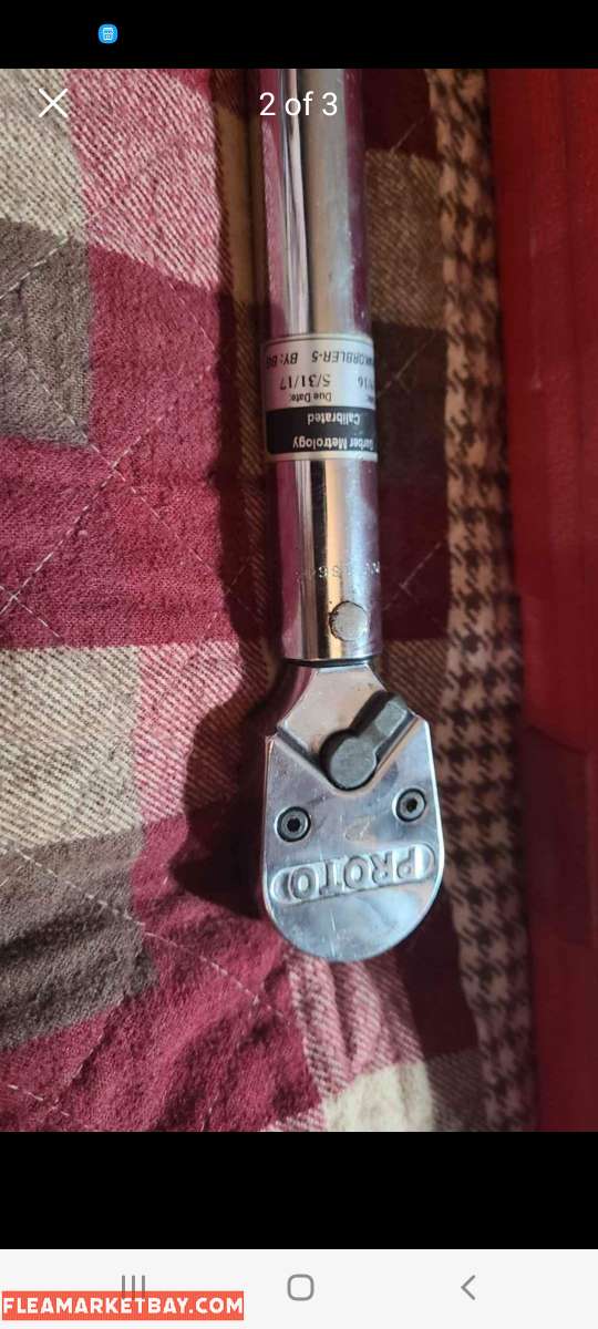 Proto Big Dawg # 153 Foot Pound Torque Wrench Ratchet Head 6