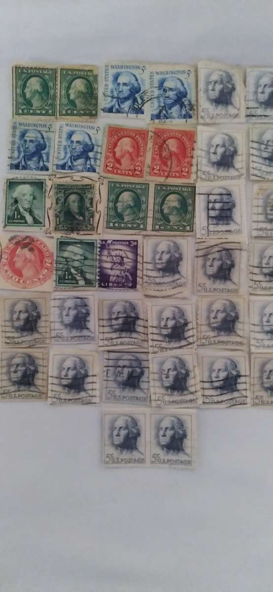 Vintage George Washington Stamps