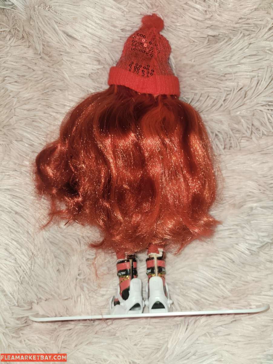 Red rainbow high doll