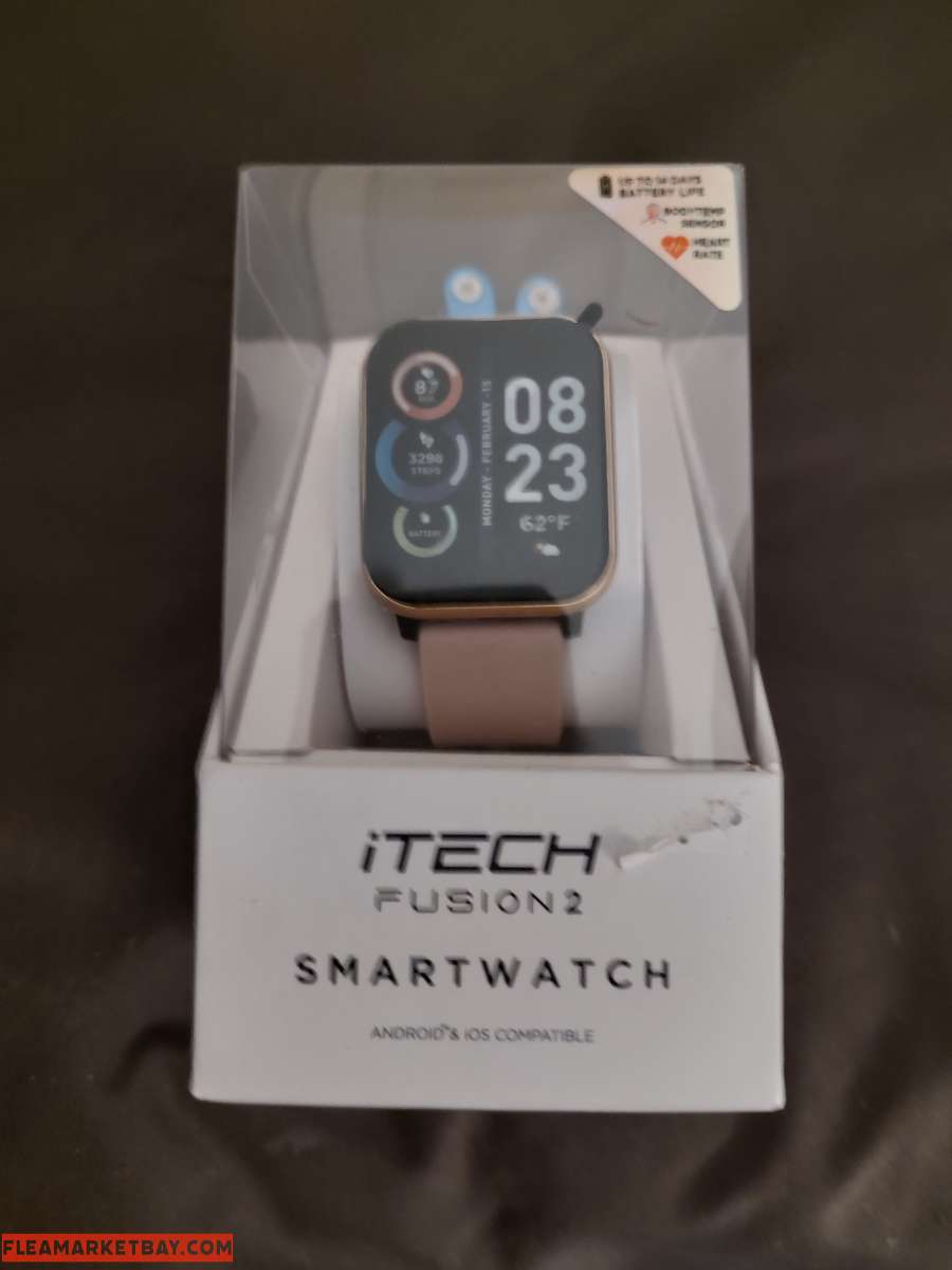 2 iTech Fusion 2 smart watches