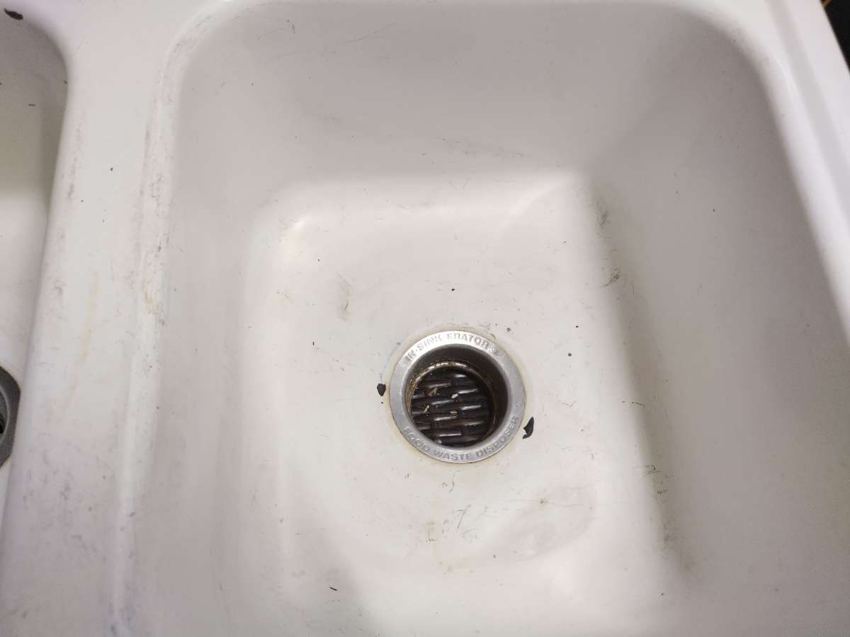 large double kitchen sink