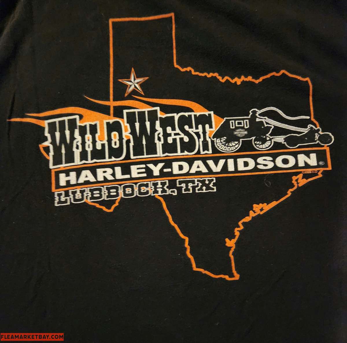 Harley Davidson Used LG two shirts Both Lubbuck Tx