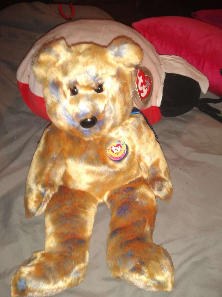 ty beanie buddies 2000 Clubby 111 the Bear w tags