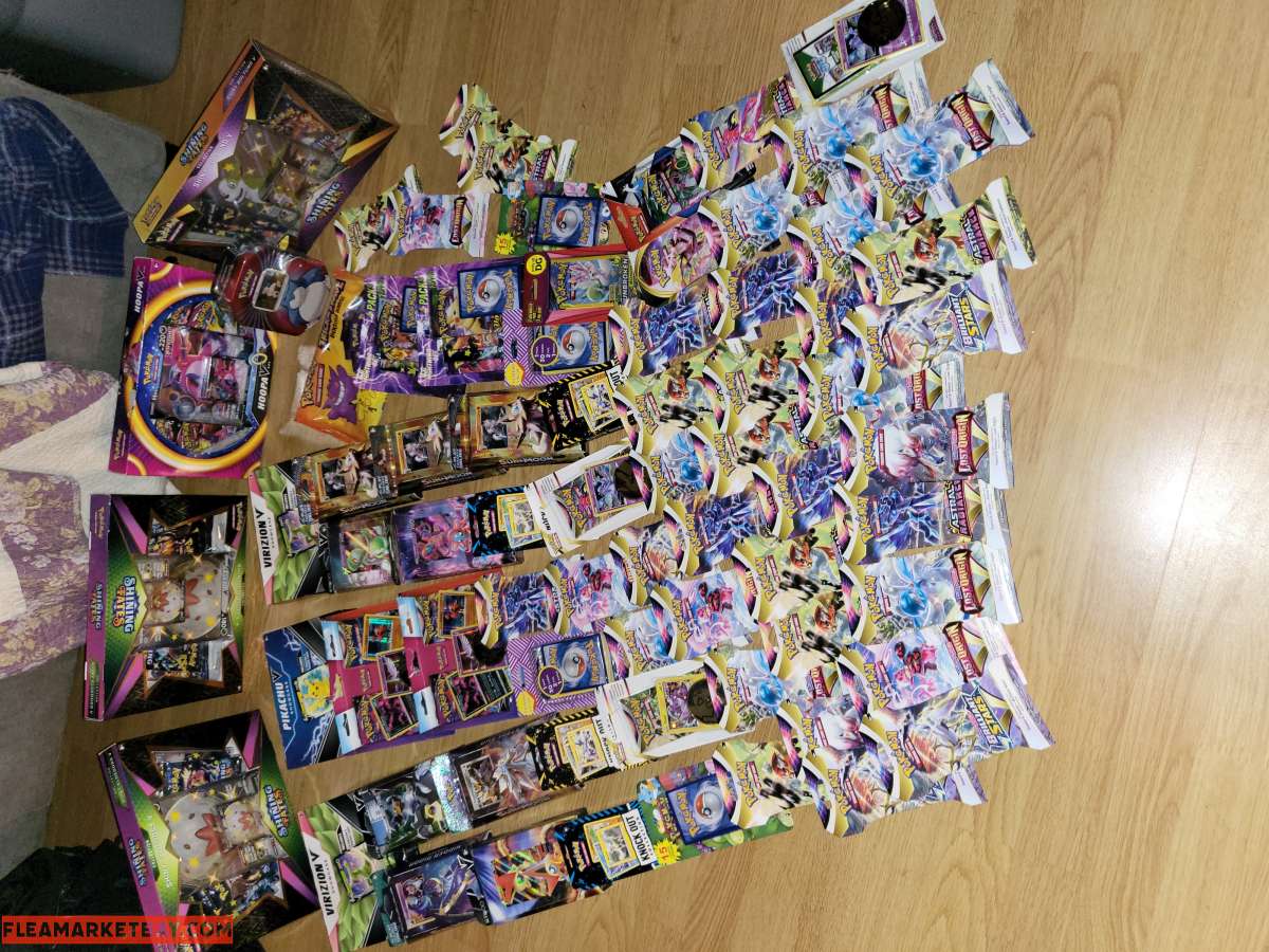 Unopened  pokemon cards  AtoZ there a little of everything