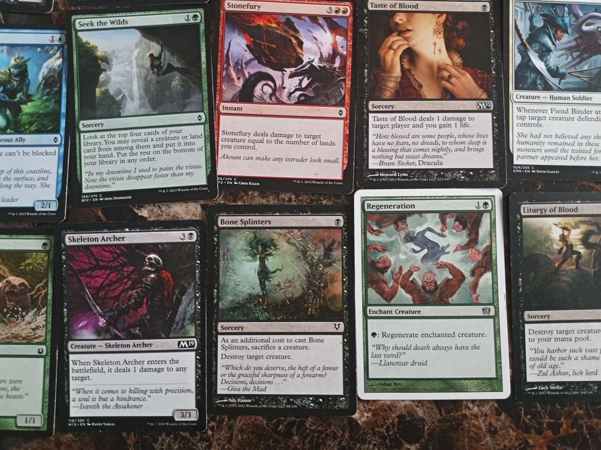 magic the gathering card deck