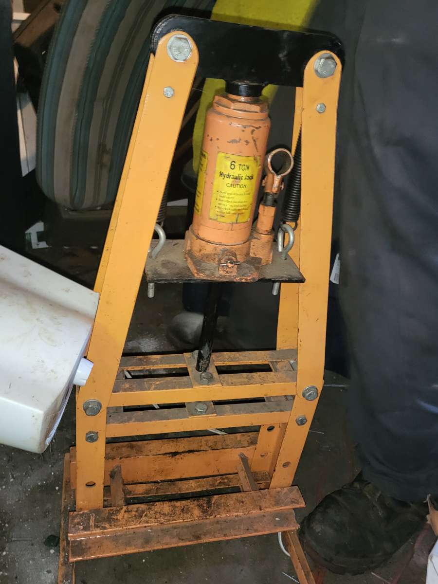 6-ton Hydraulic Heavy Duty Floor Shop Press