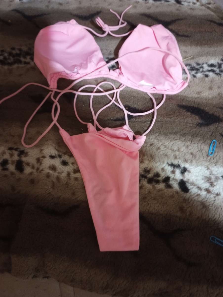 two piece bathing suit