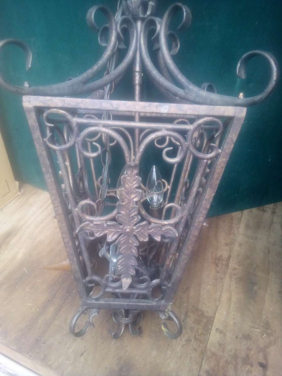 Iron Chandelier
