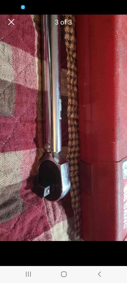 Proto Big Dawg # 153 Foot Pound Torque Wrench Ratchet Head 6