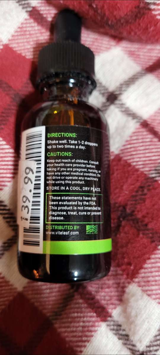 Hemp oil tincture sativa strand