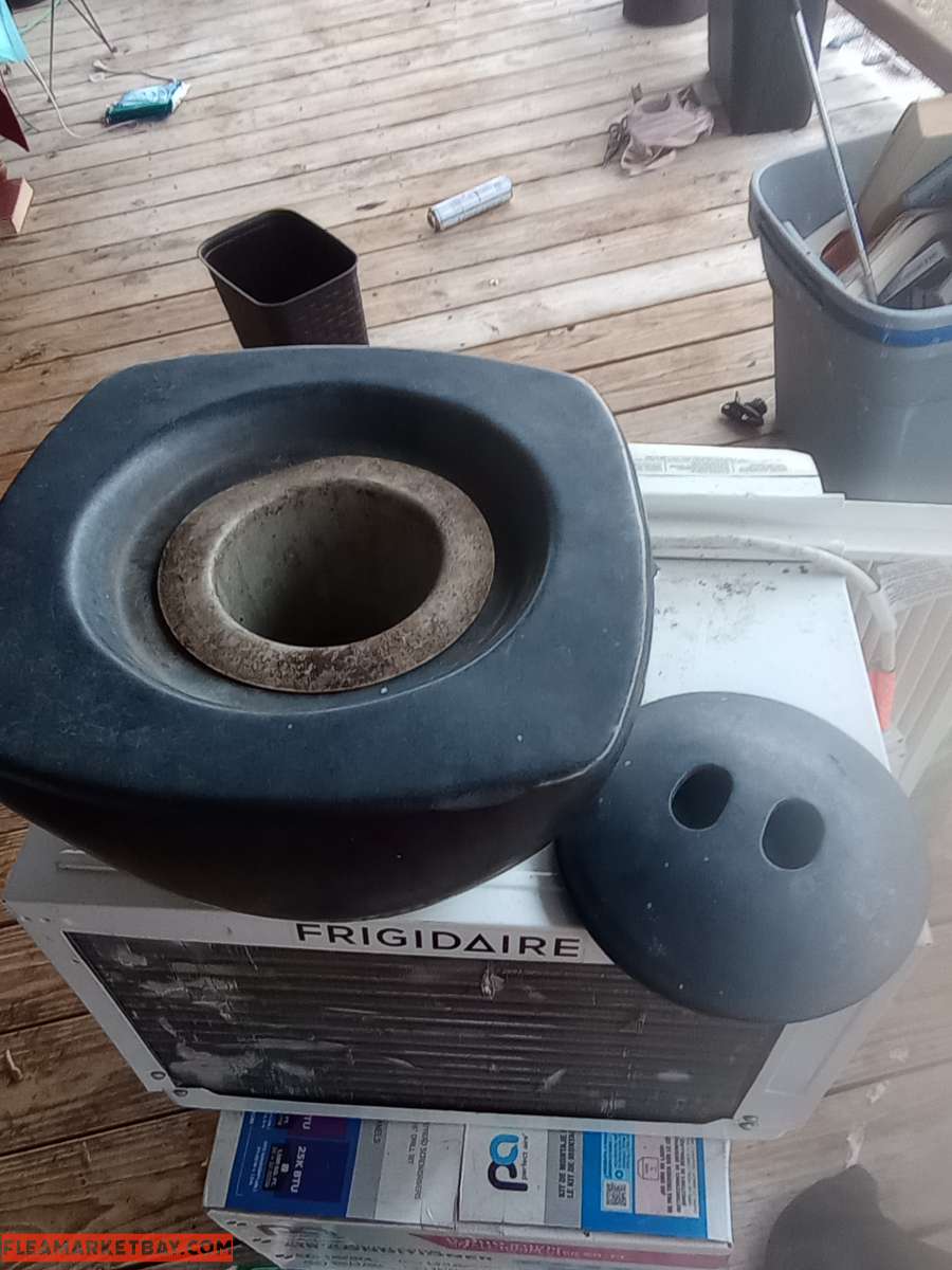 vintage outdoor ashtray