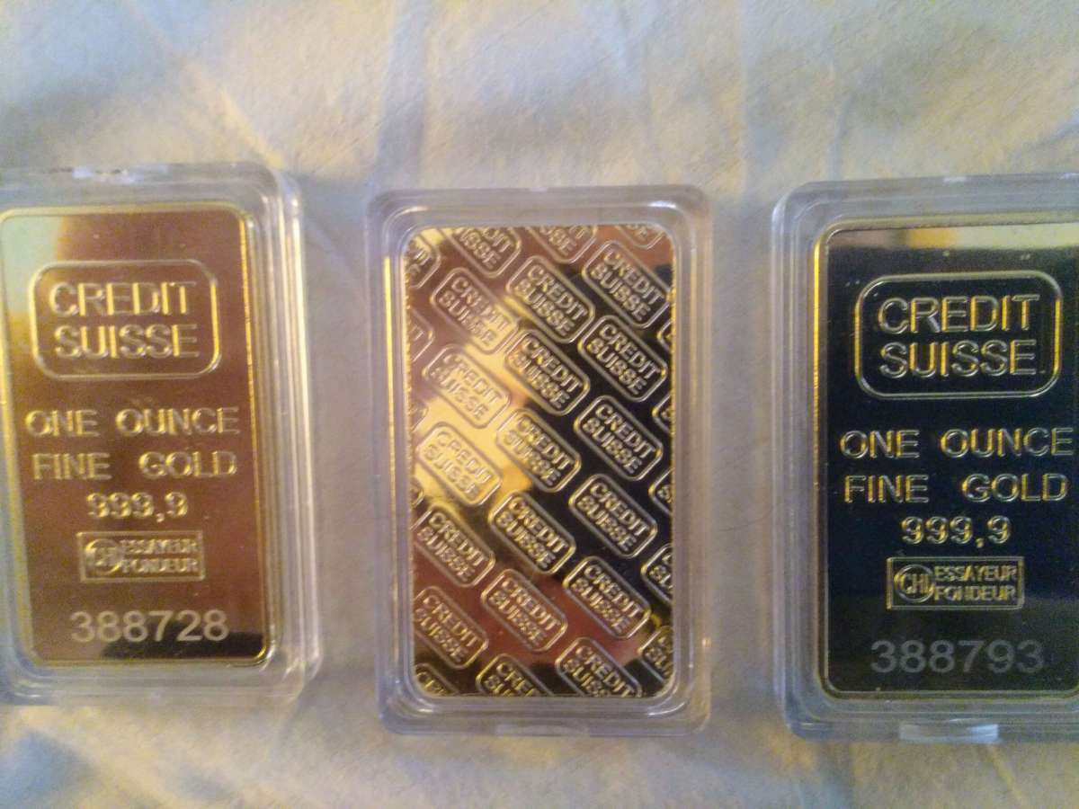 Swiss Bank Investment Bars (1oz-24k)