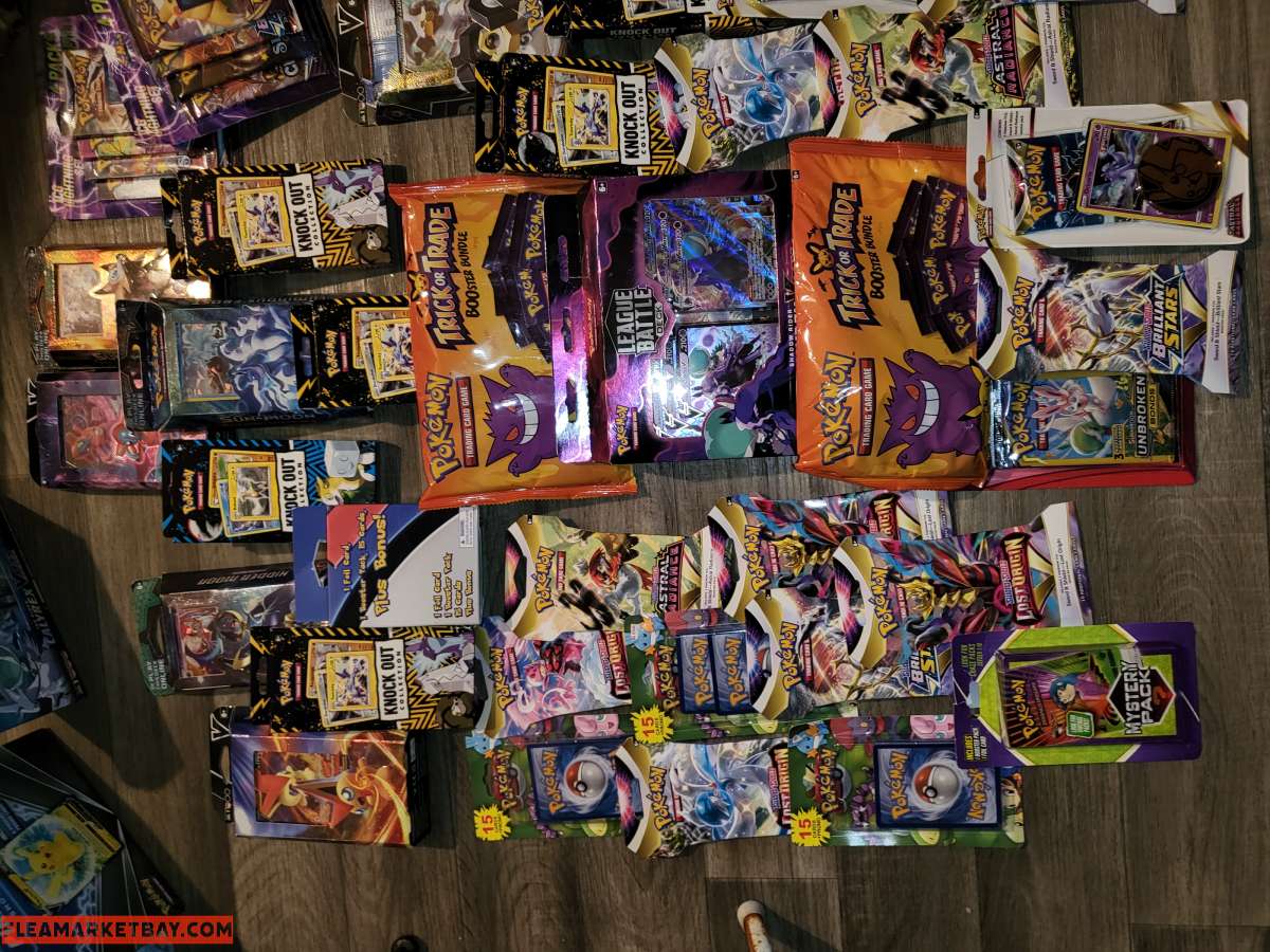 Unopened  pokemon cards  AtoZ there a little of everything