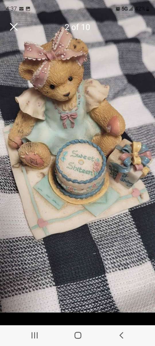 Lots of bear figurines for sale