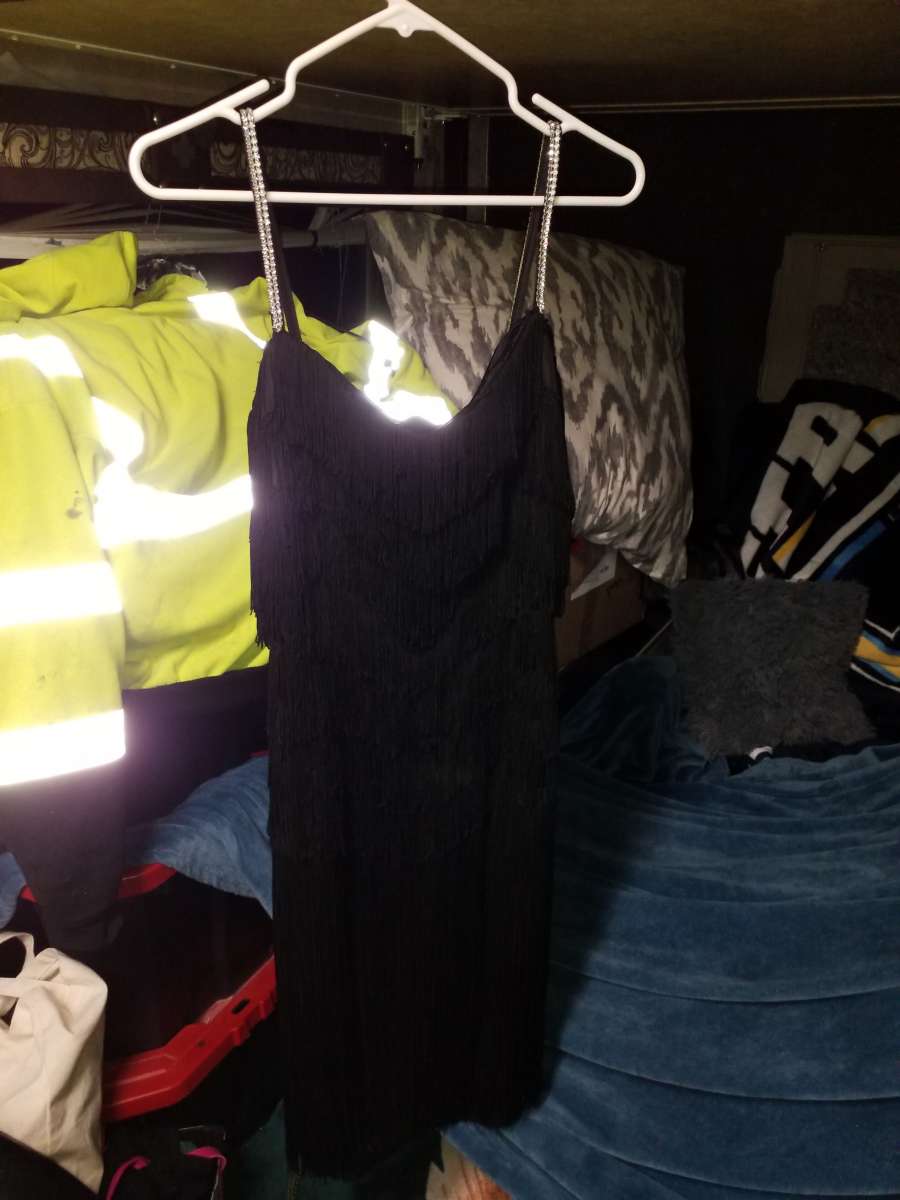 black Lilli Diamond vintage dress