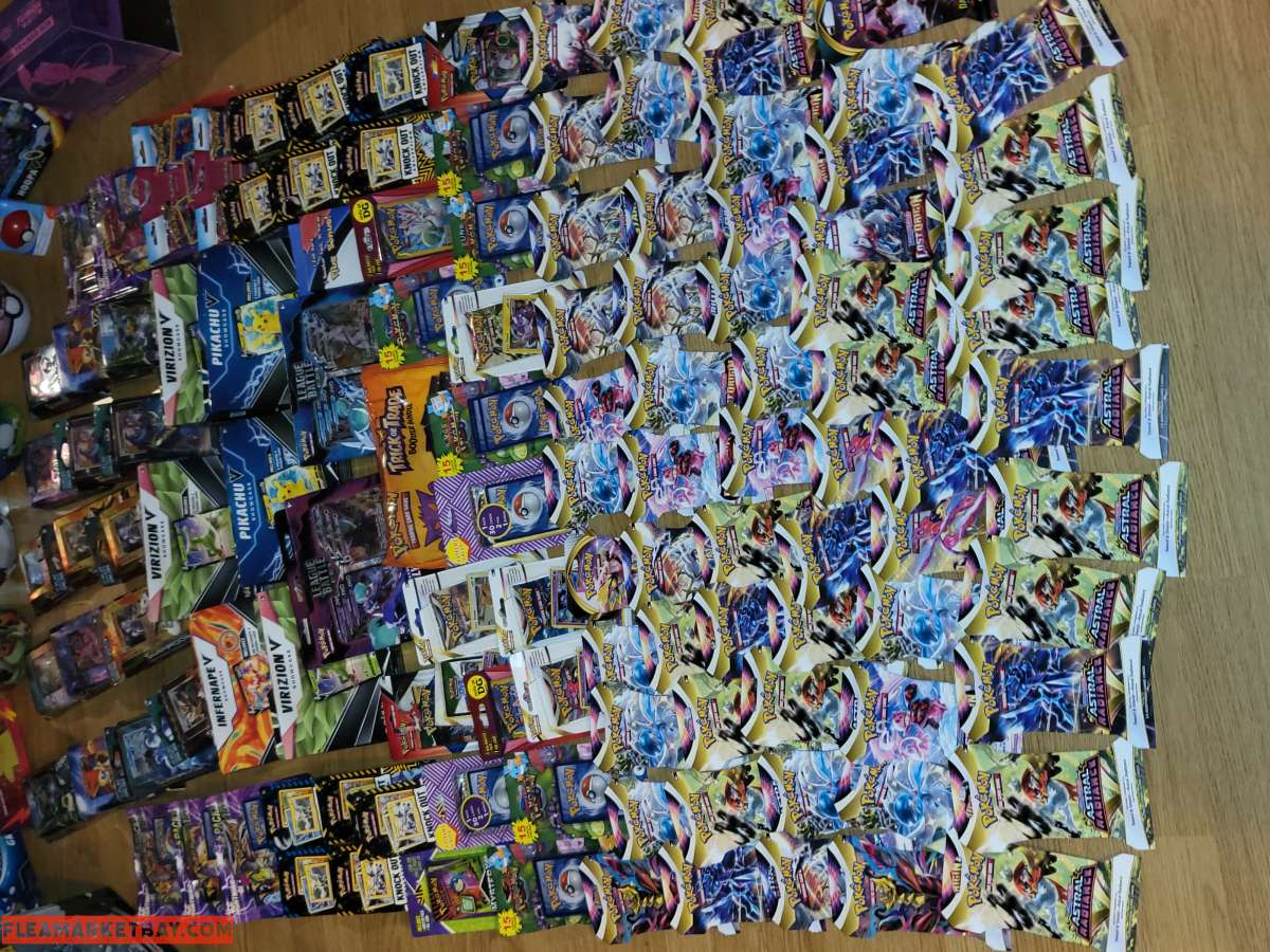 Unopened pokemon packs
