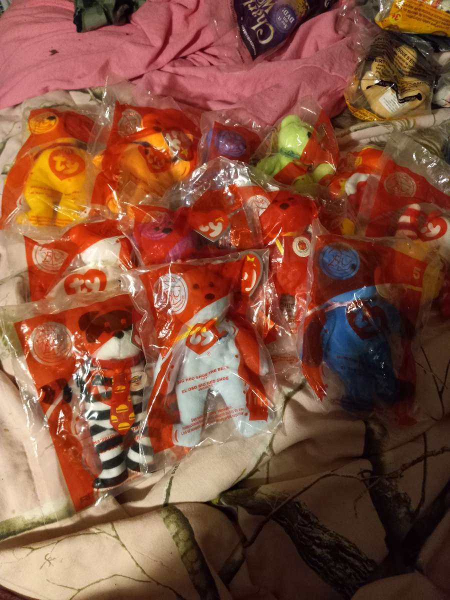 beanie babies bear from McDonald's