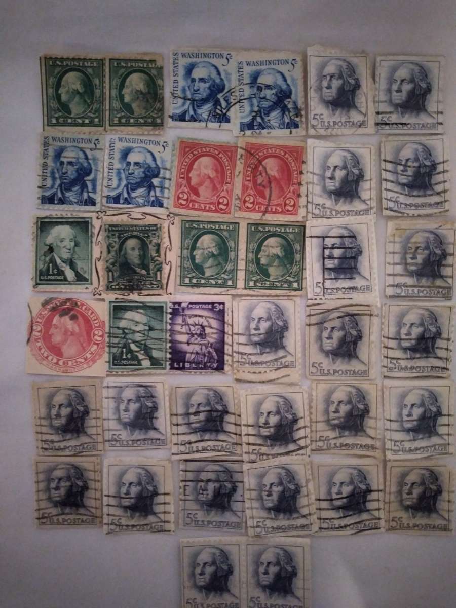 Vintage George Washington Stamps