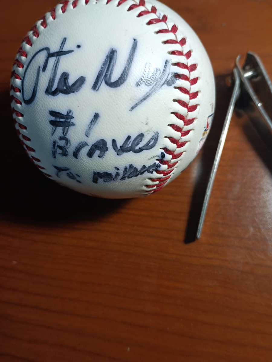 signed odis Nixon 2000 all-star game