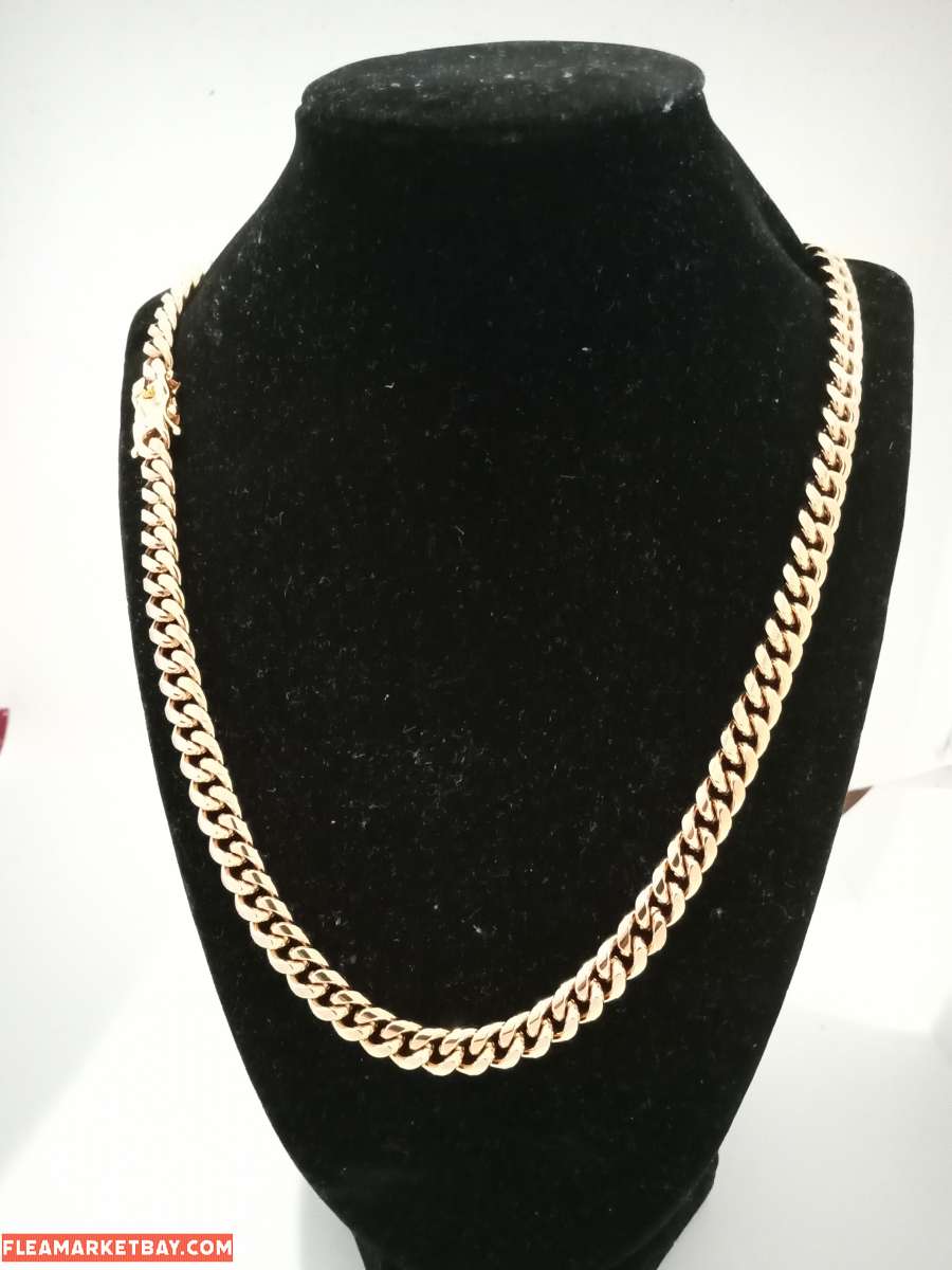 Mii Cuban 10k Solid Gold