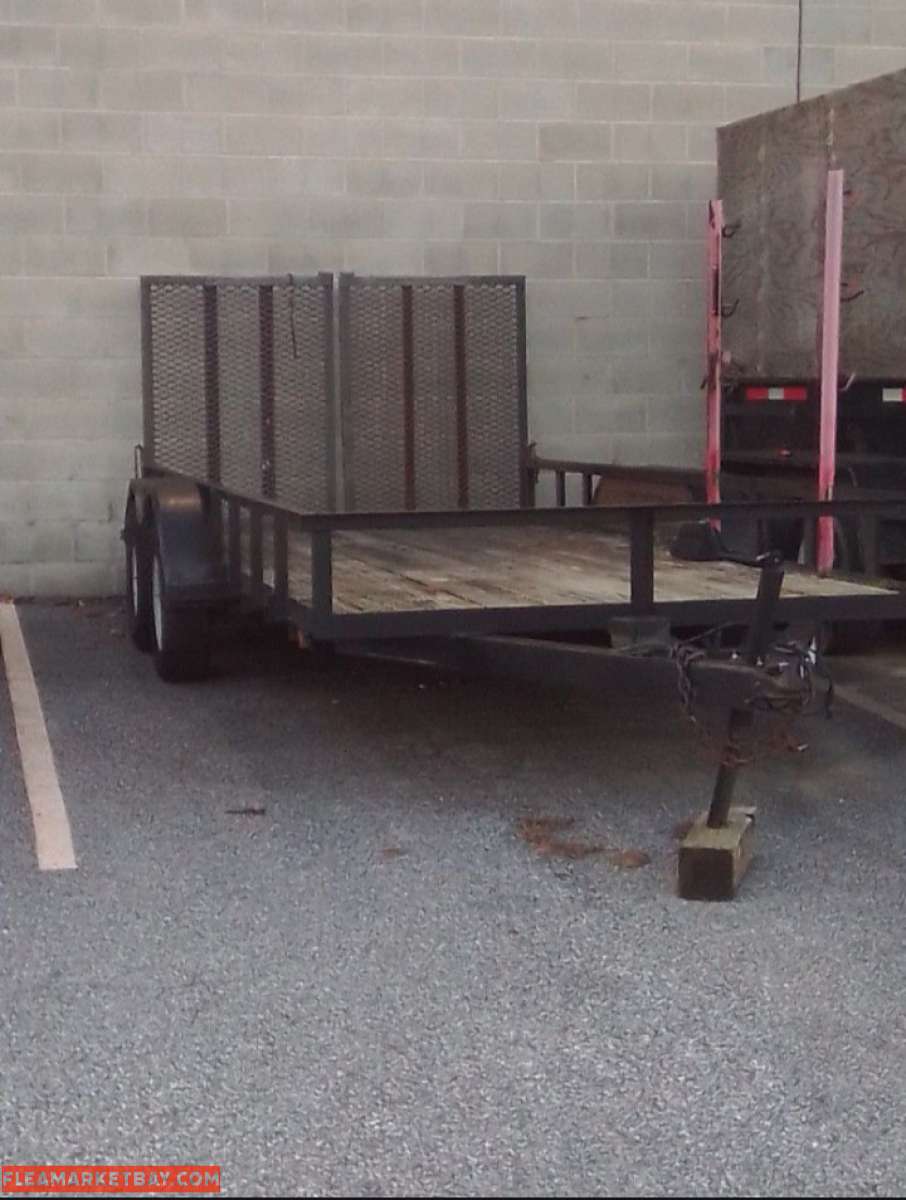 used landscaping trailer asking for 2200