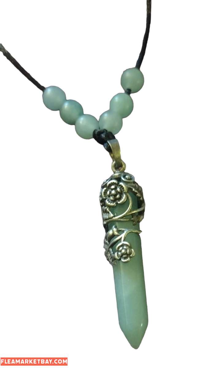 green aventurine necklace