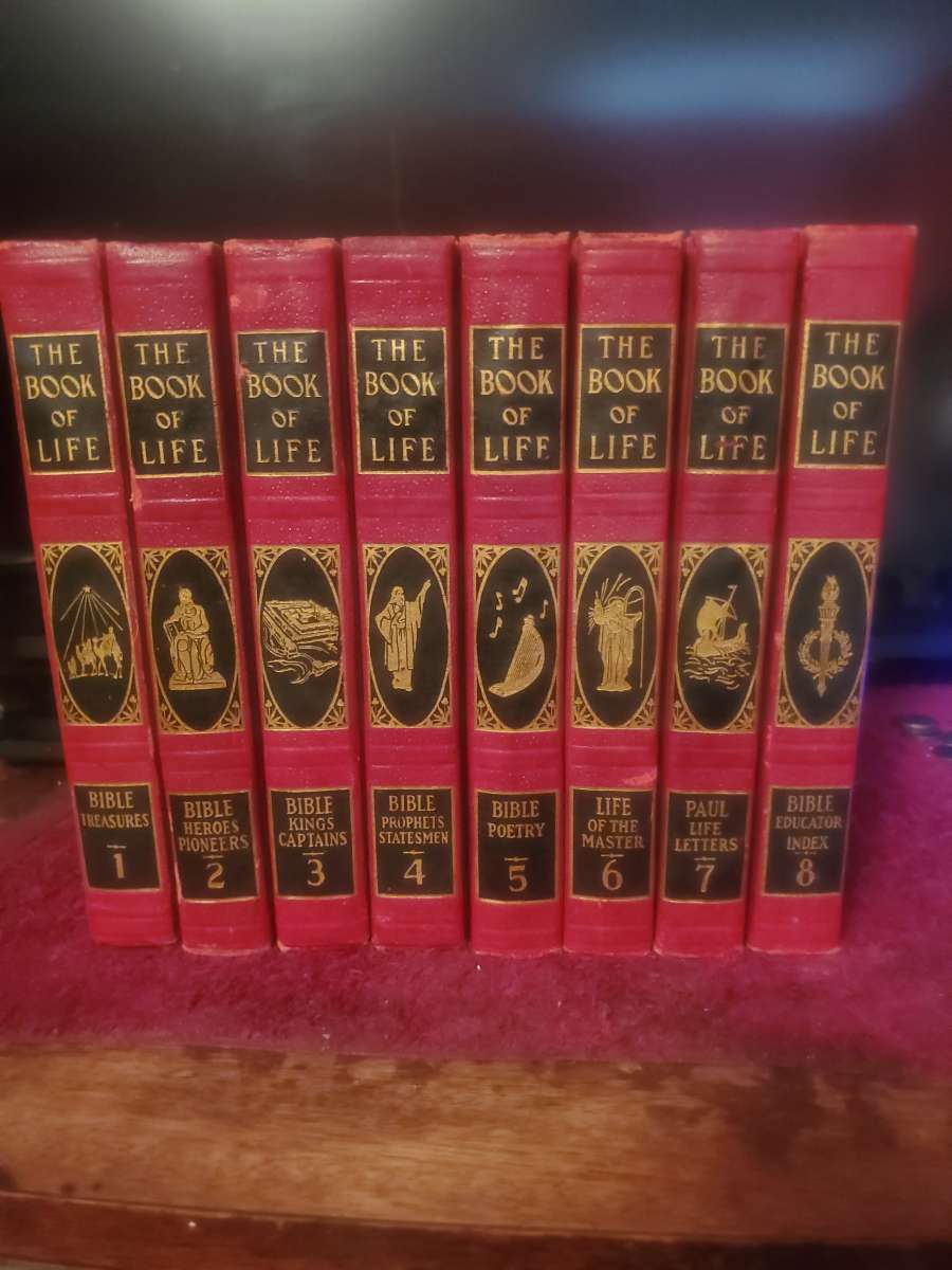 poetry Bible vol of 8 called THR BOOK OF LIFE