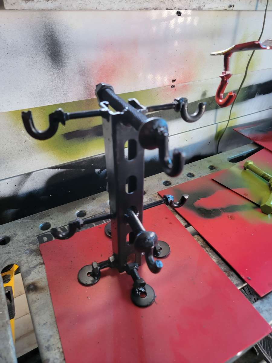 home made coffee cup holders and key holder