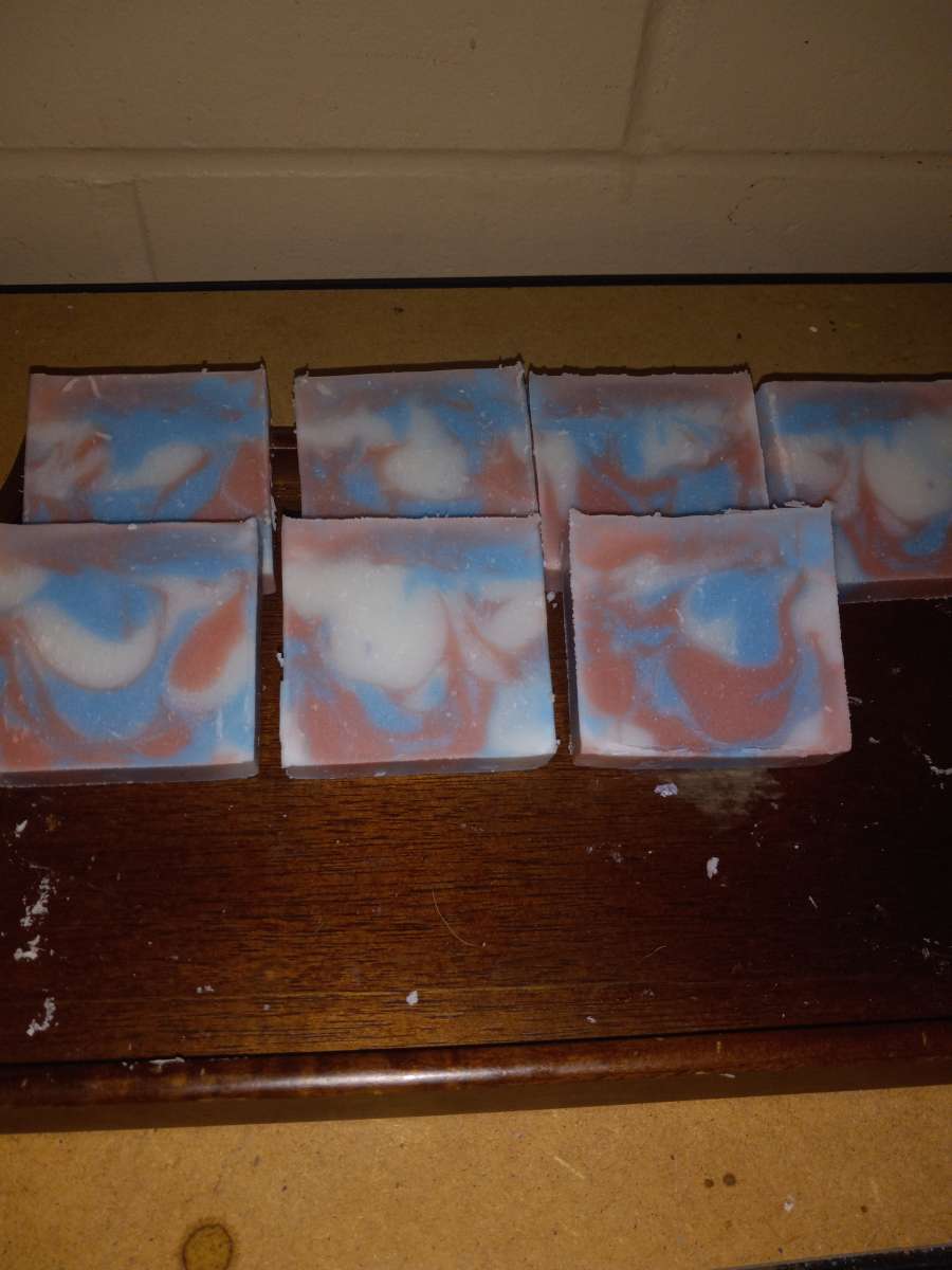 Homemade soap  Julys Skys