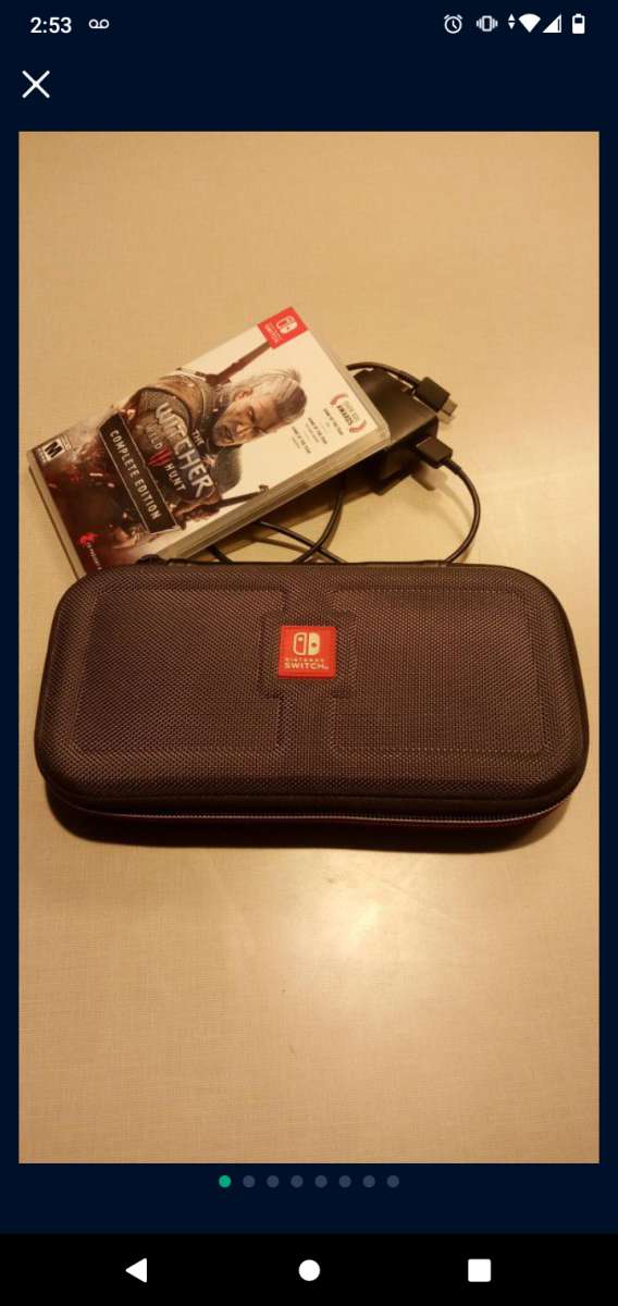 Nintendo Switch Lite w Hardcase And 128MB SD Card