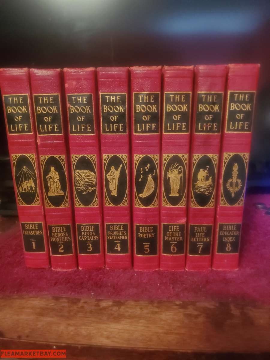 poetry Bible vol of 8 called THR BOOK OF LIFE