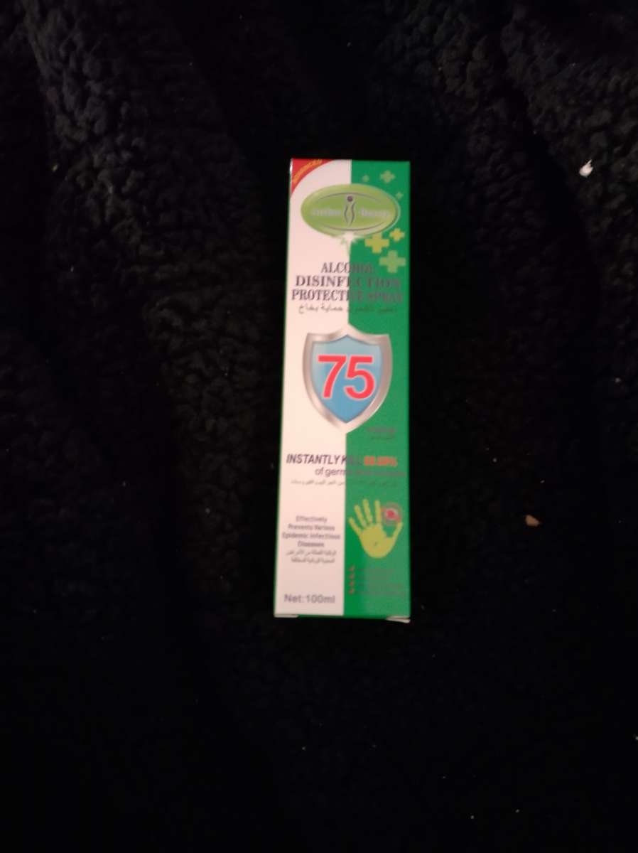 alcohol spray disinfectant protection