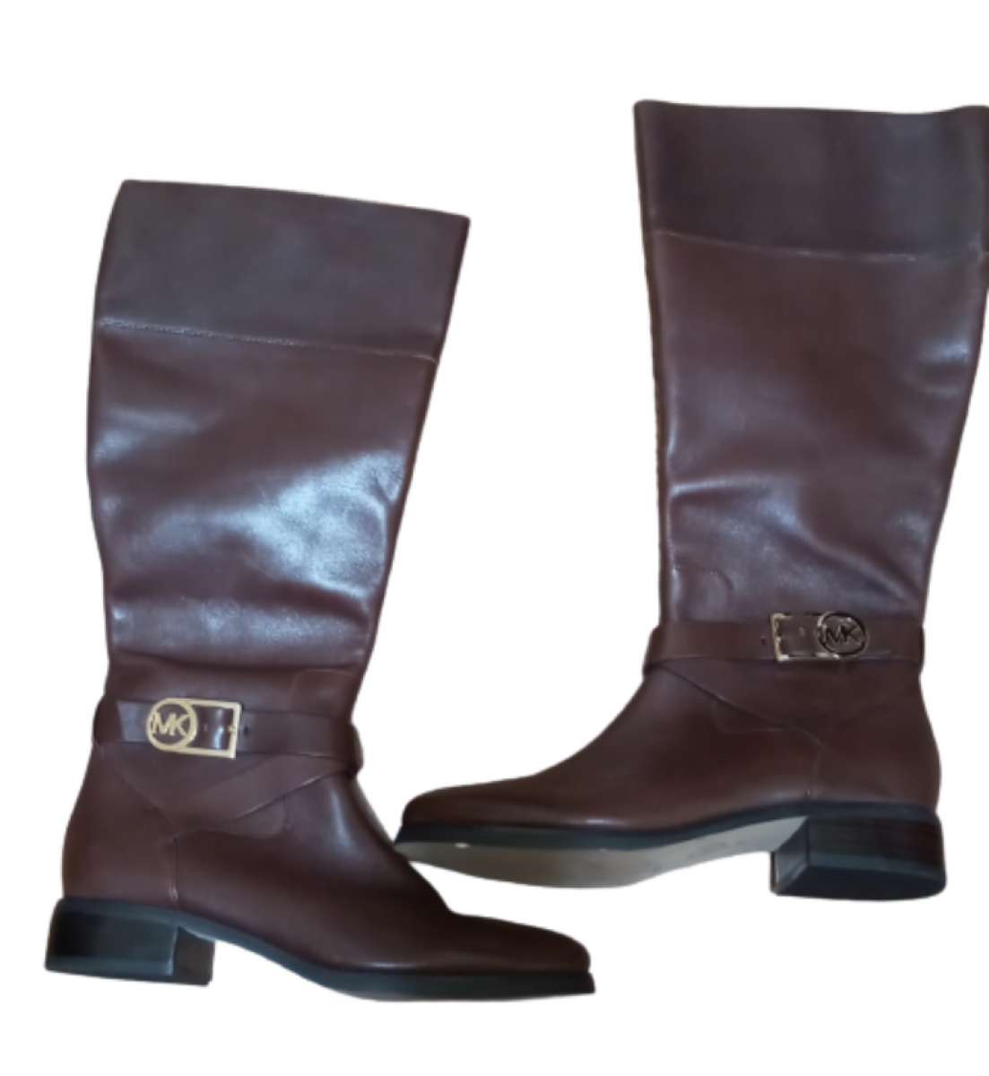 Michael Kors Bryce Leather Riding Boot ST15F Boots Size 7M