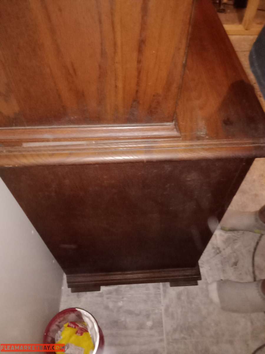 antique china cabinet and hutch