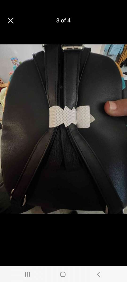 brand new Demon slayer patchwork backpack