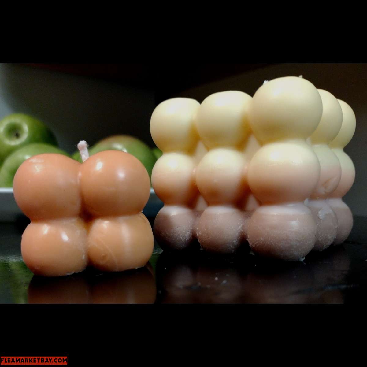 2 and 3 tier bubble Cubes