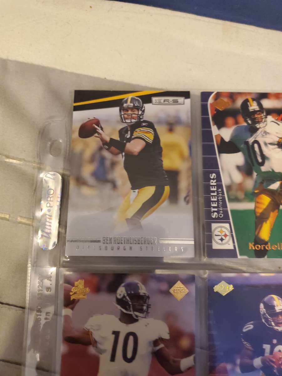 Assortment of trading cards