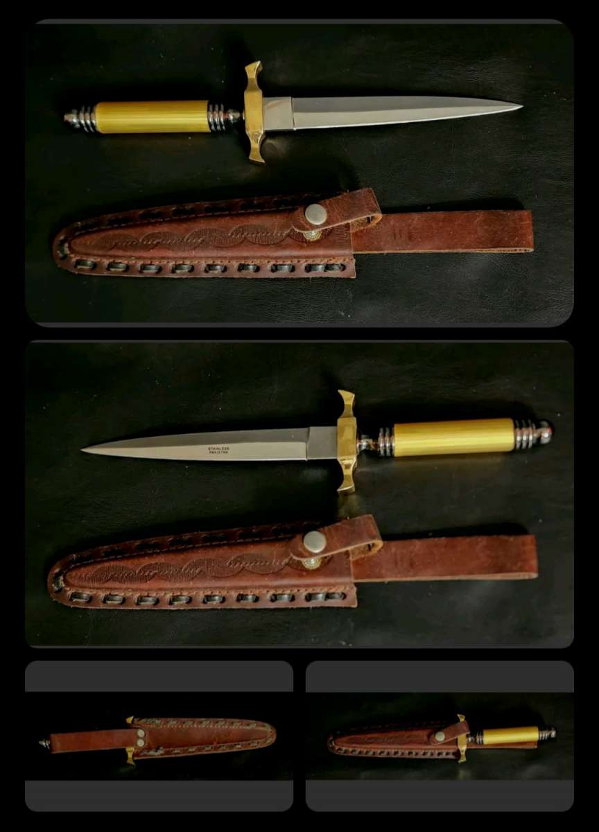 Knife With Sheath