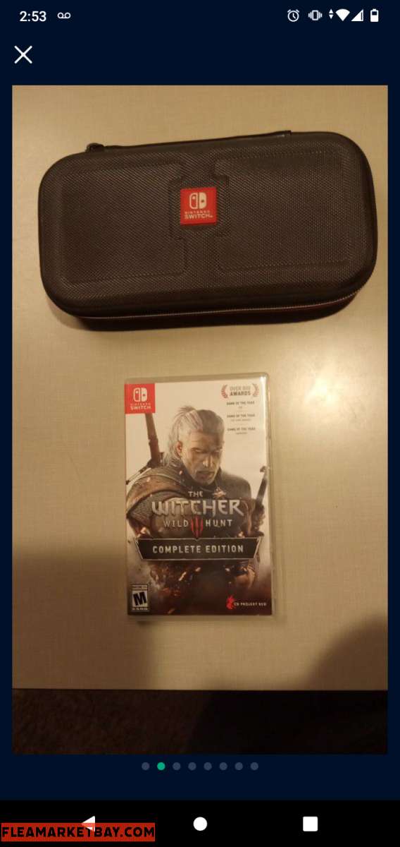 Nintendo Switch Lite w Hardcase And 128MB SD Card