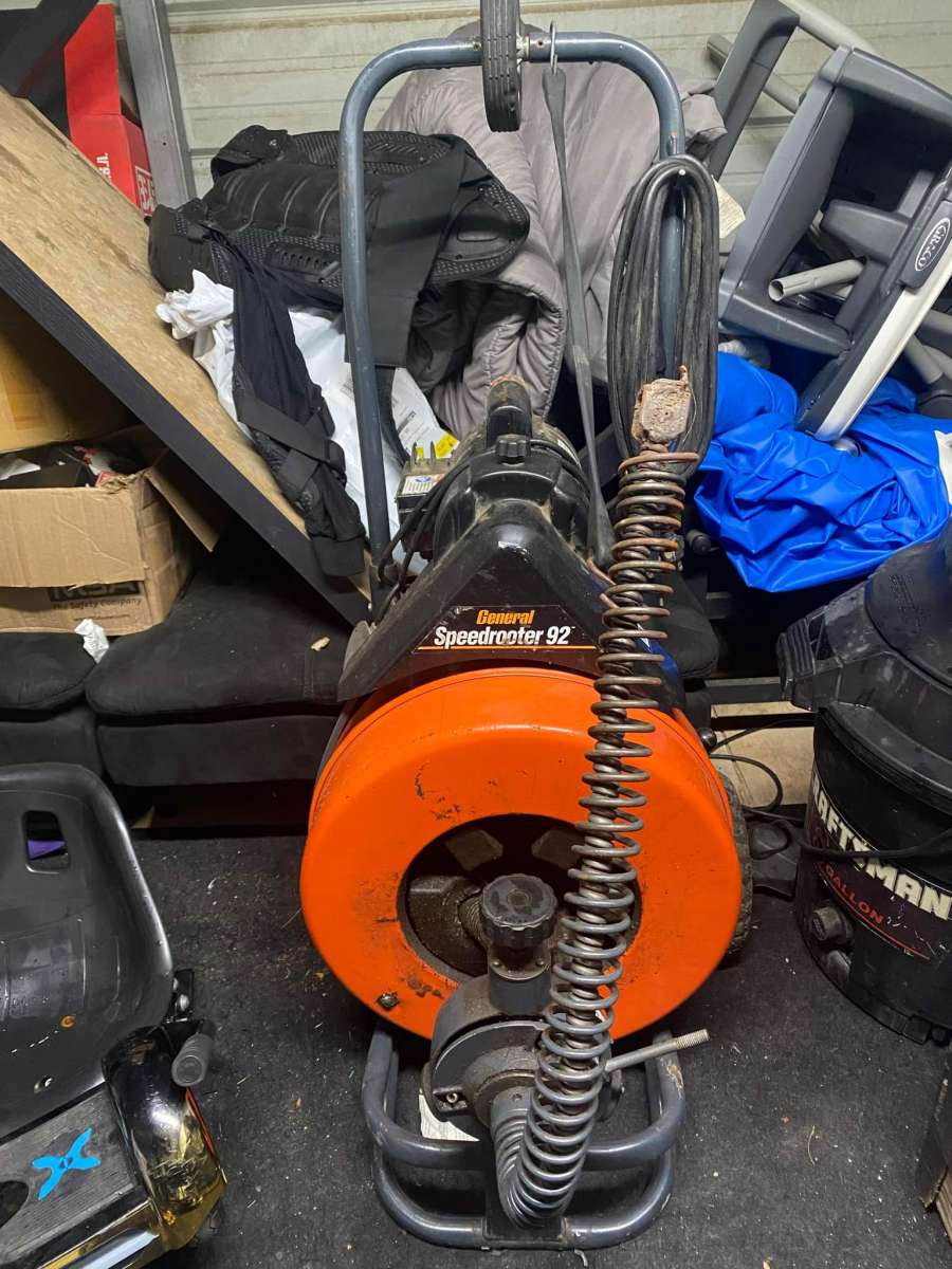 Three RotoRooter machines two small one big