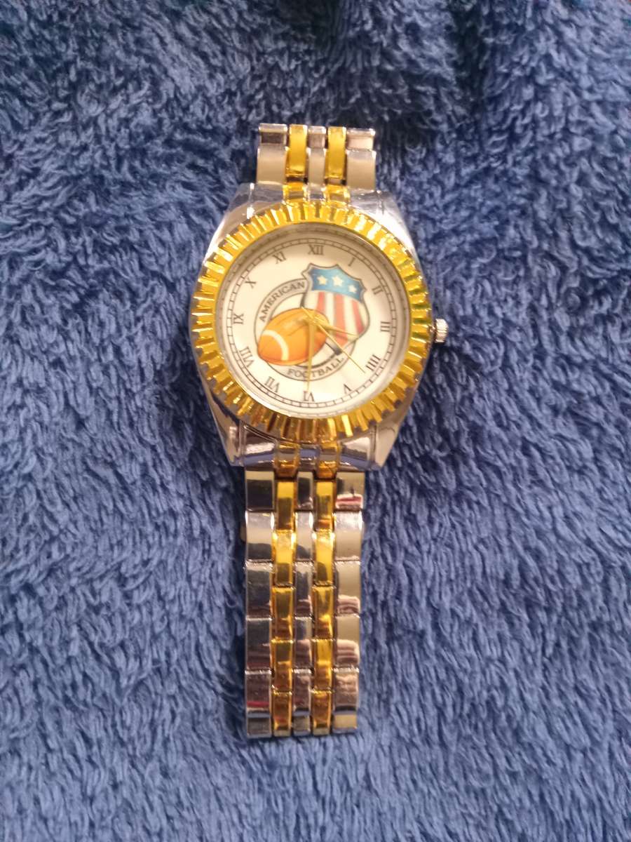 American Football  Custom Wrist Watch
