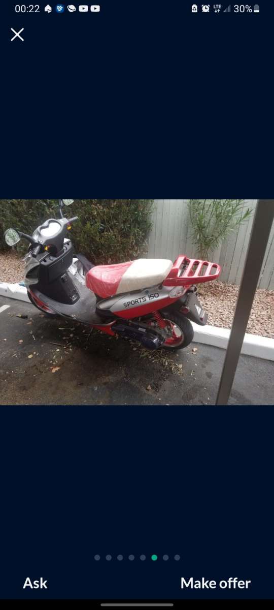 TAO TAO 150cc LANCER150 Scooter
