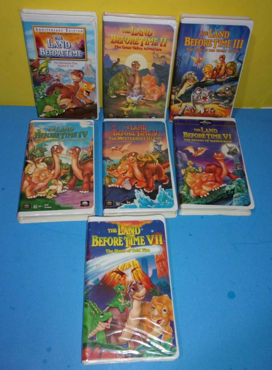 DVD VHS lot animation