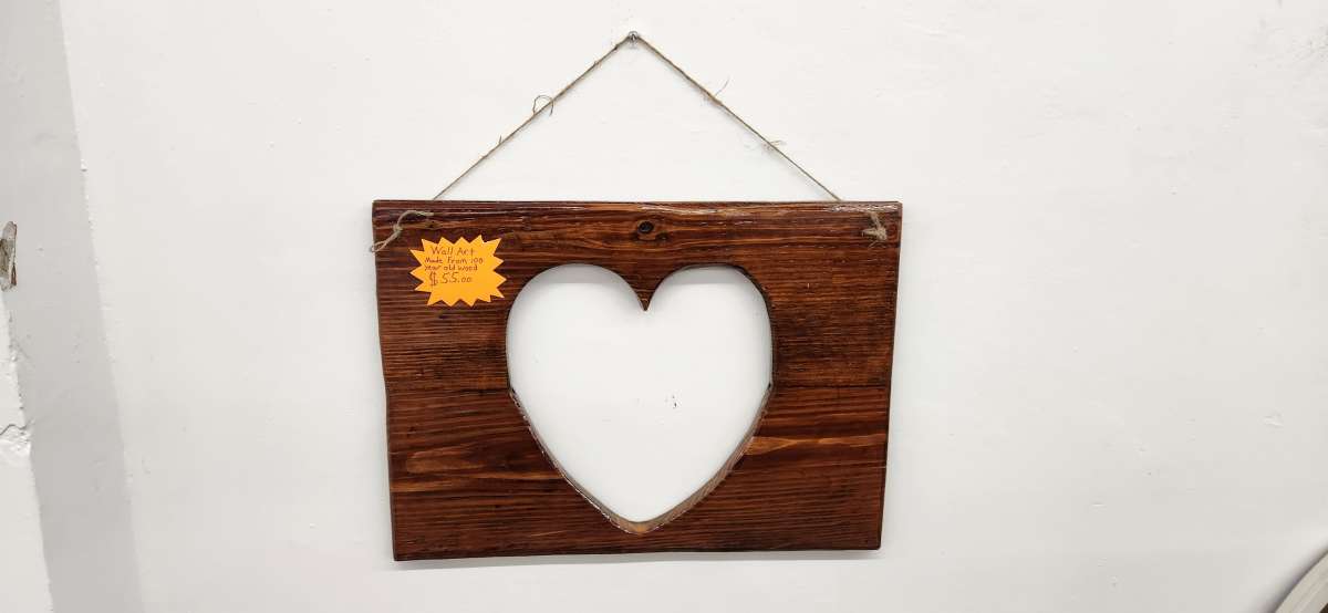 heart wall decor
