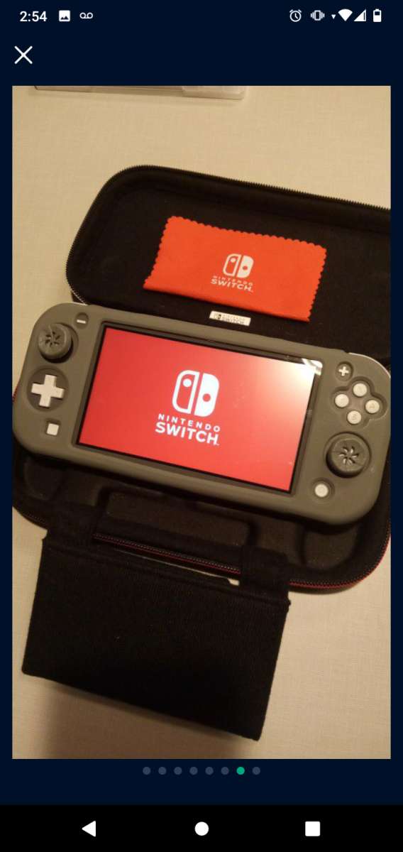 Nintendo Switch Lite w Hardcase And 128MB SD Card